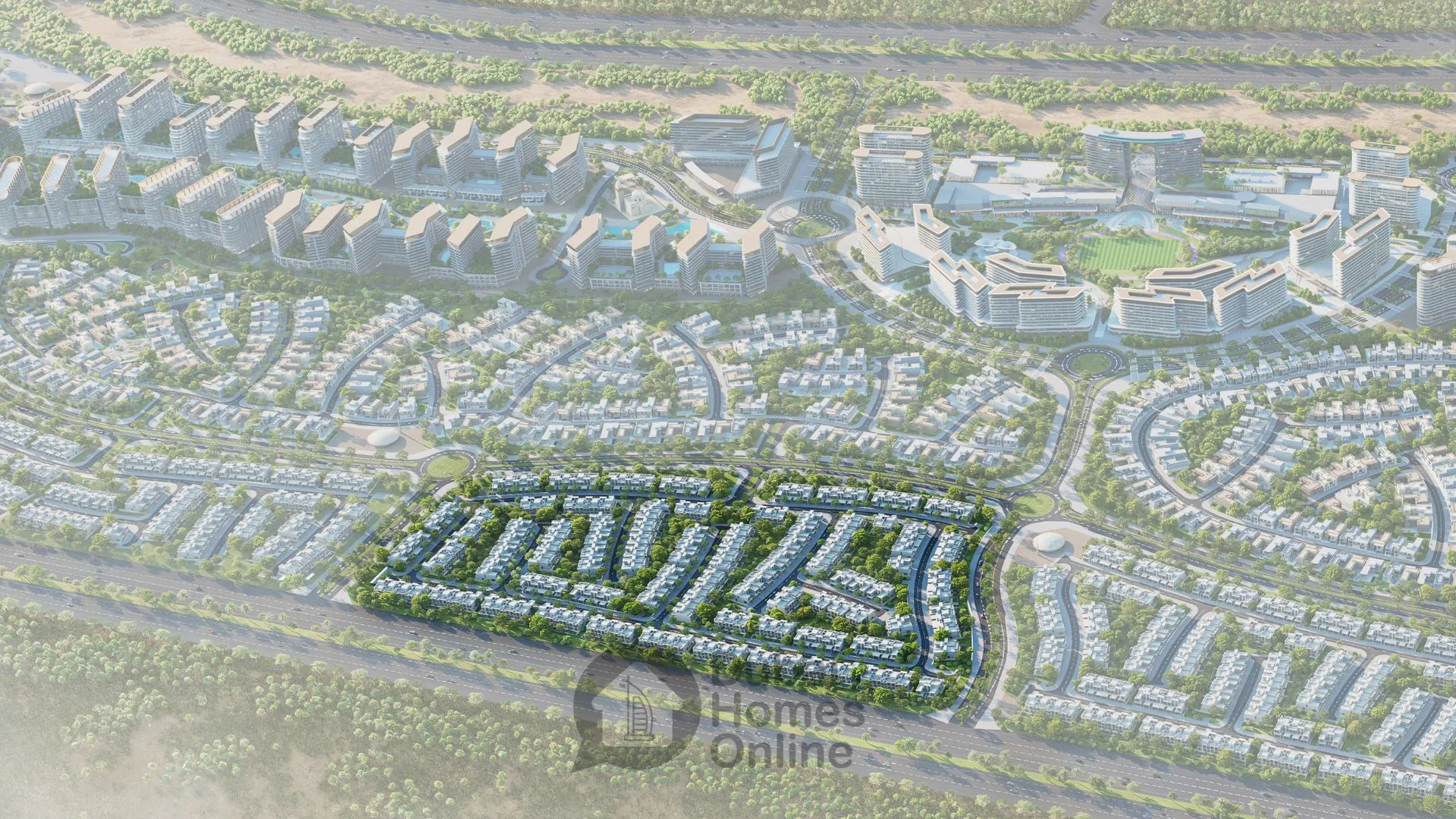 The Greens Villas at Sobha Sanctuary For Sale in Dubailand