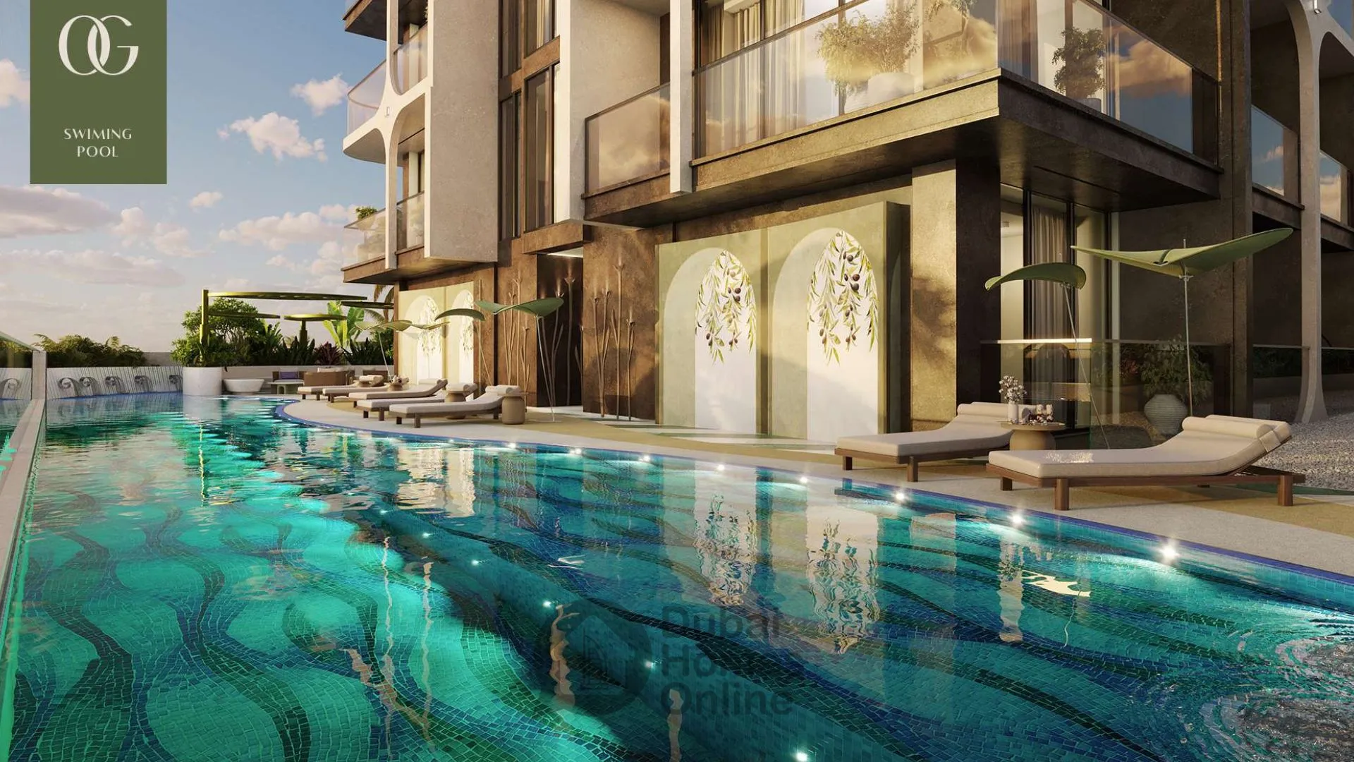 خرید خانه در پروژه اولیویا گاردنز رزیدنس در جمیرا گاردن سیتی دبی