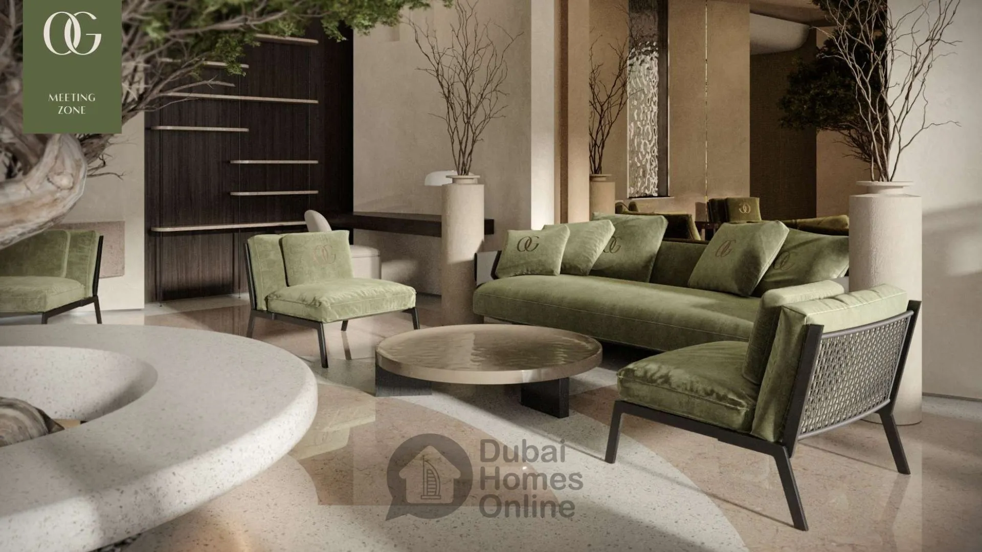 خرید خانه در پروژه اولیویا گاردنز رزیدنس در جمیرا گاردن سیتی دبی