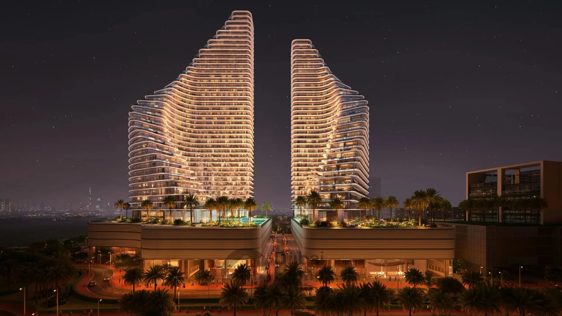 Binghatti Skyflame Apartments For Sale in Majan Dubai