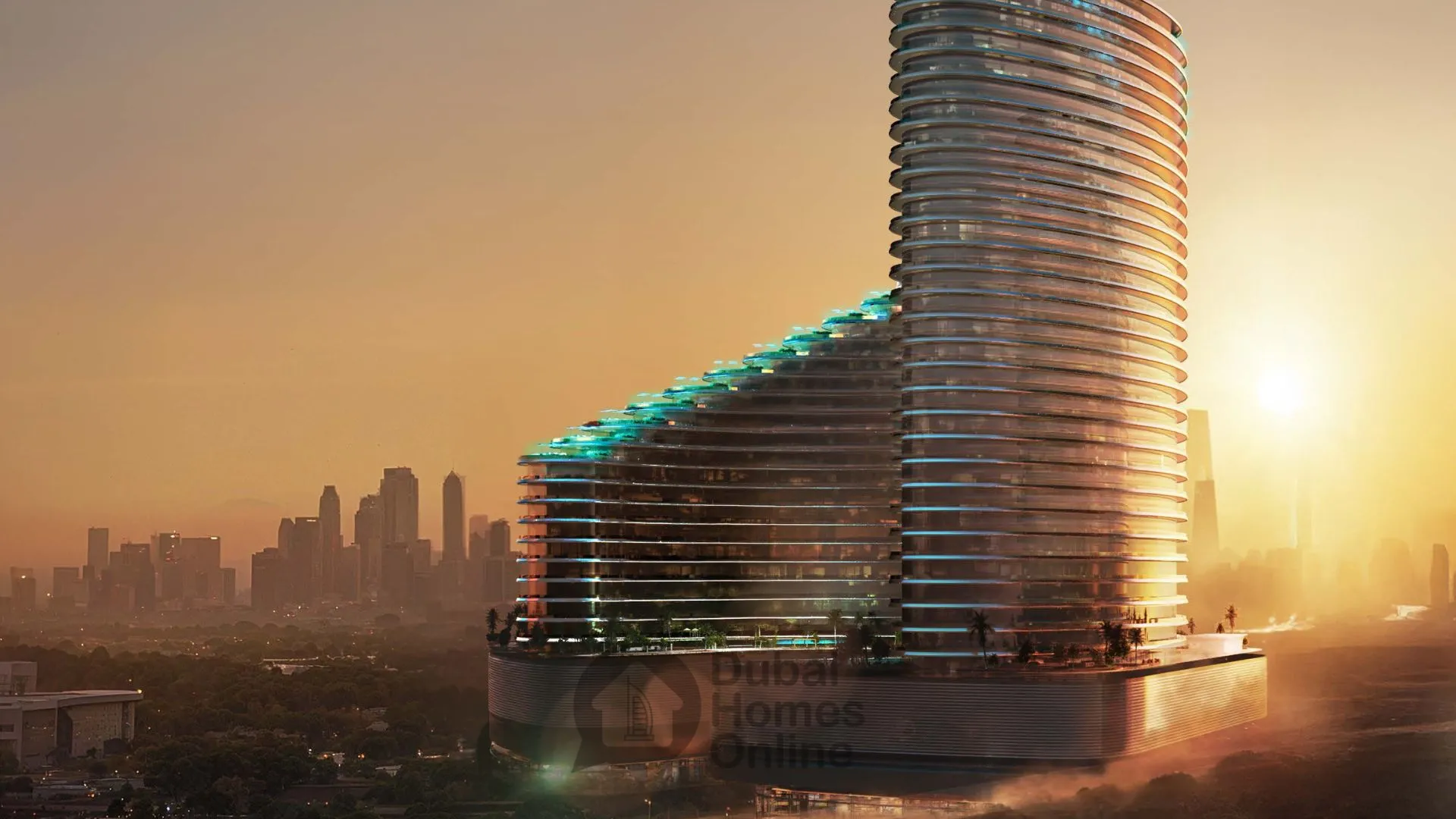 Binghatti Skyflame Apartments For Sale in Majan Dubai