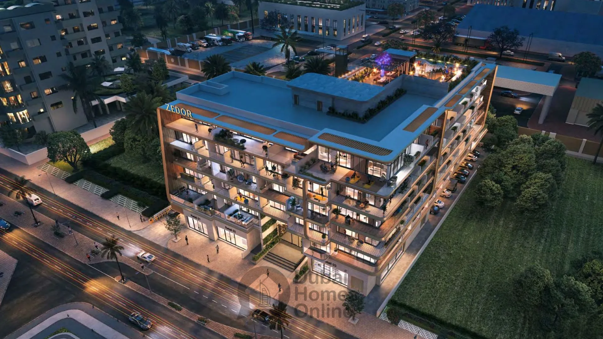 شقق فينتانا ريزيدنسز من زيدور للبيع في مدينة دبي العالمية