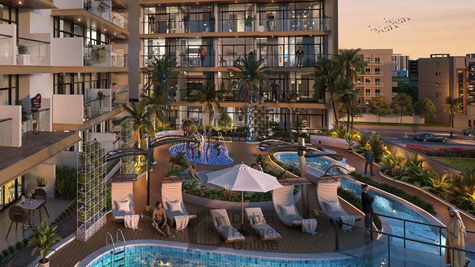 شقق فينتانا ريزيدنسز من زيدور للبيع في مدينة دبي العالمية