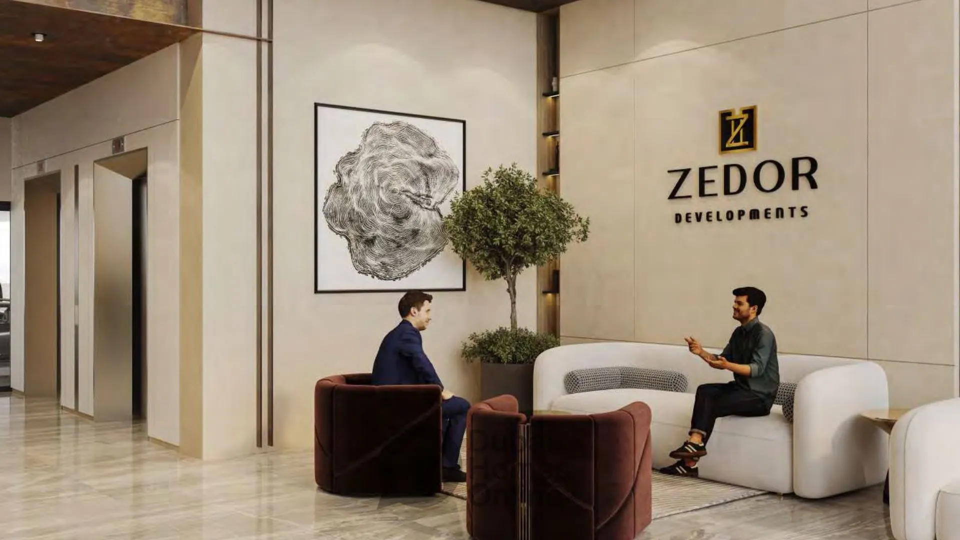 شقق فينتانا ريزيدنسز من زيدور للبيع في مدينة دبي العالمية