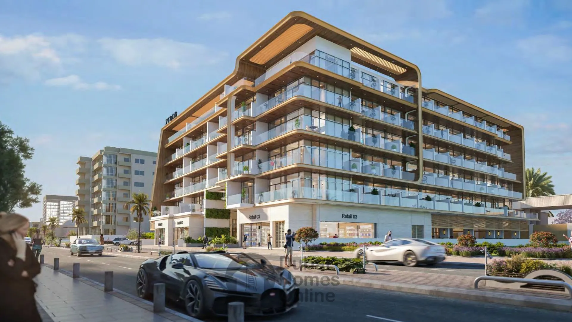 شقق فينتانا ريزيدنسز من زيدور للبيع في مدينة دبي العالمية