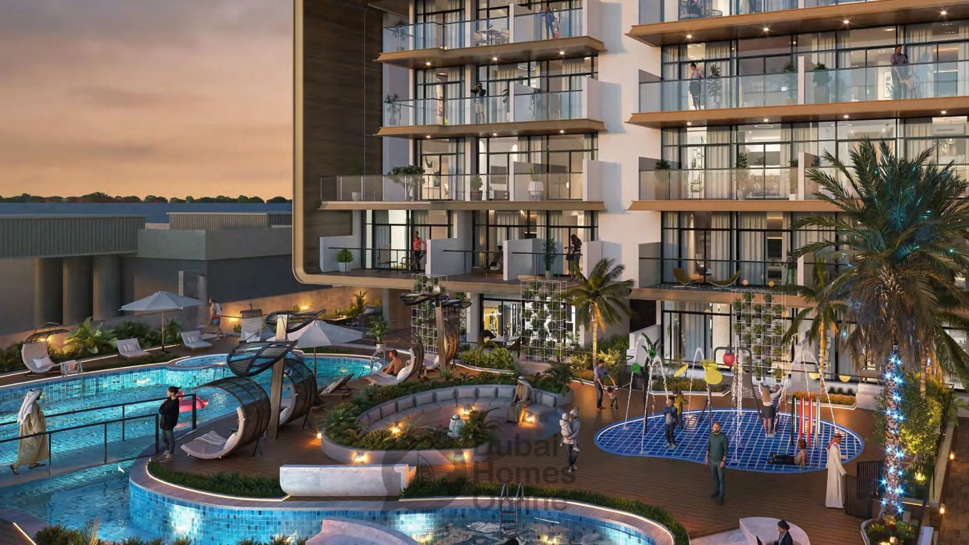 شقق فينتانا ريزيدنسز من زيدور للبيع في مدينة دبي العالمية