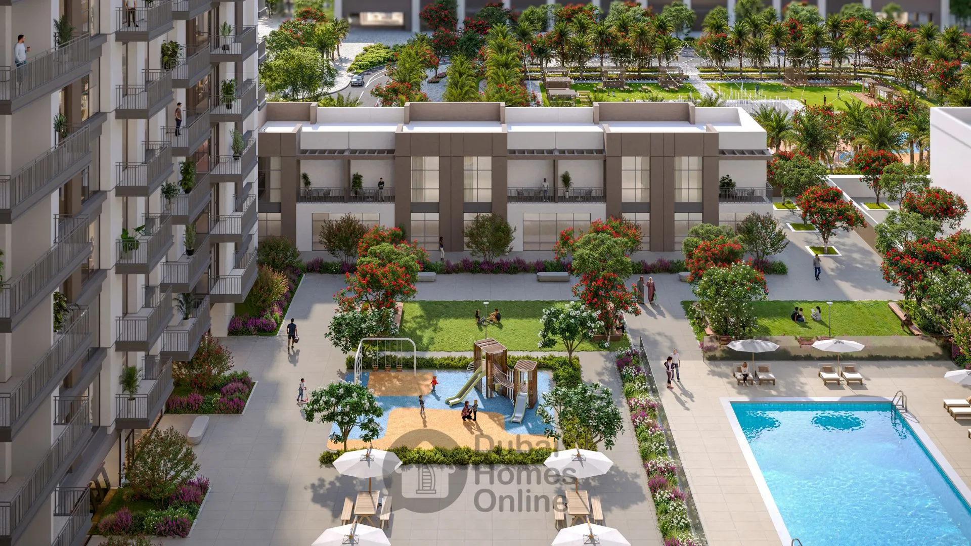 Belmont Apartments By Nshama For Sale in Town Square Dubai