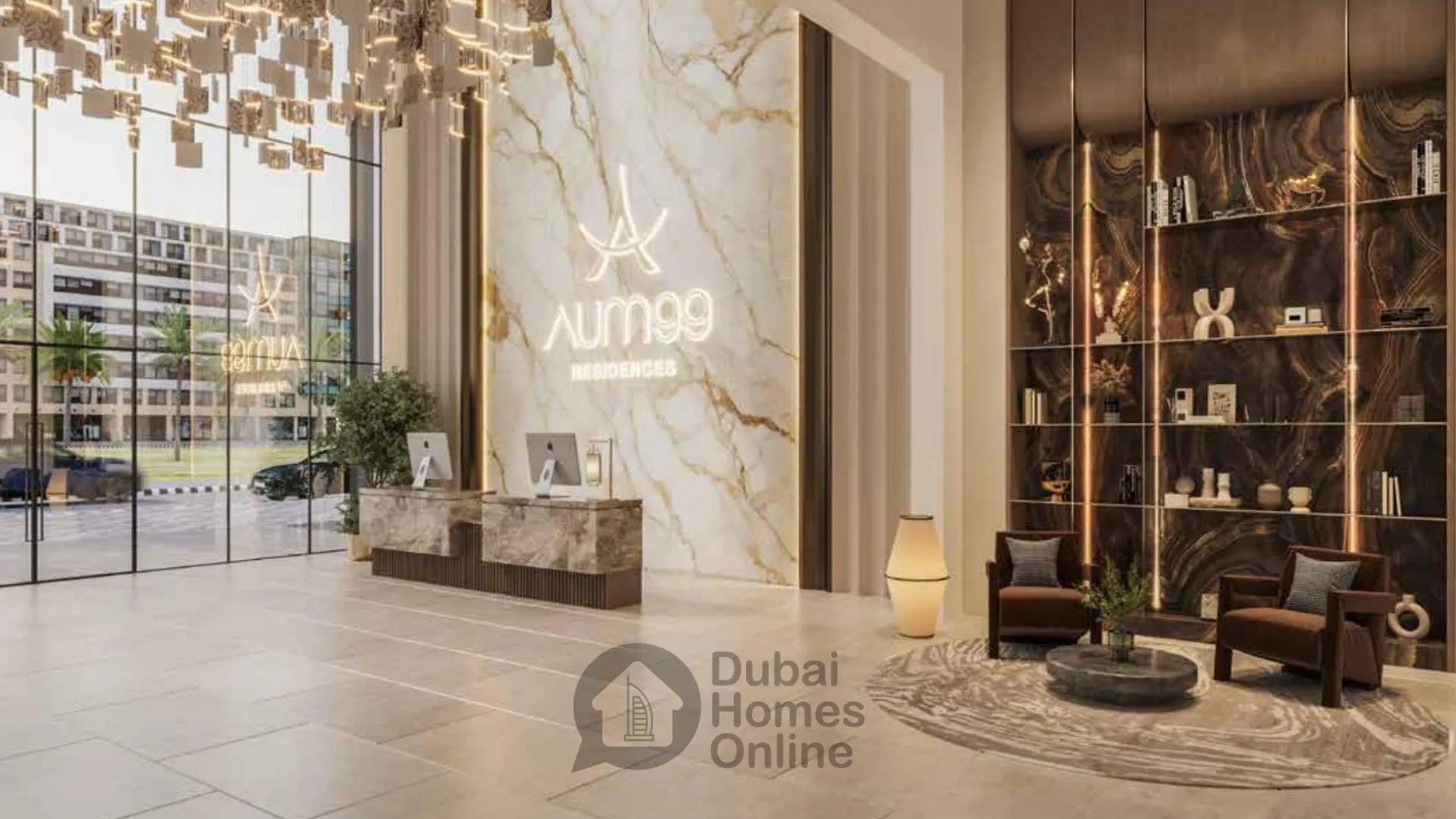 شقق أوم 99 السكنية من شركة إيه جي للتطوير العقاري للبيع في دبي لاند