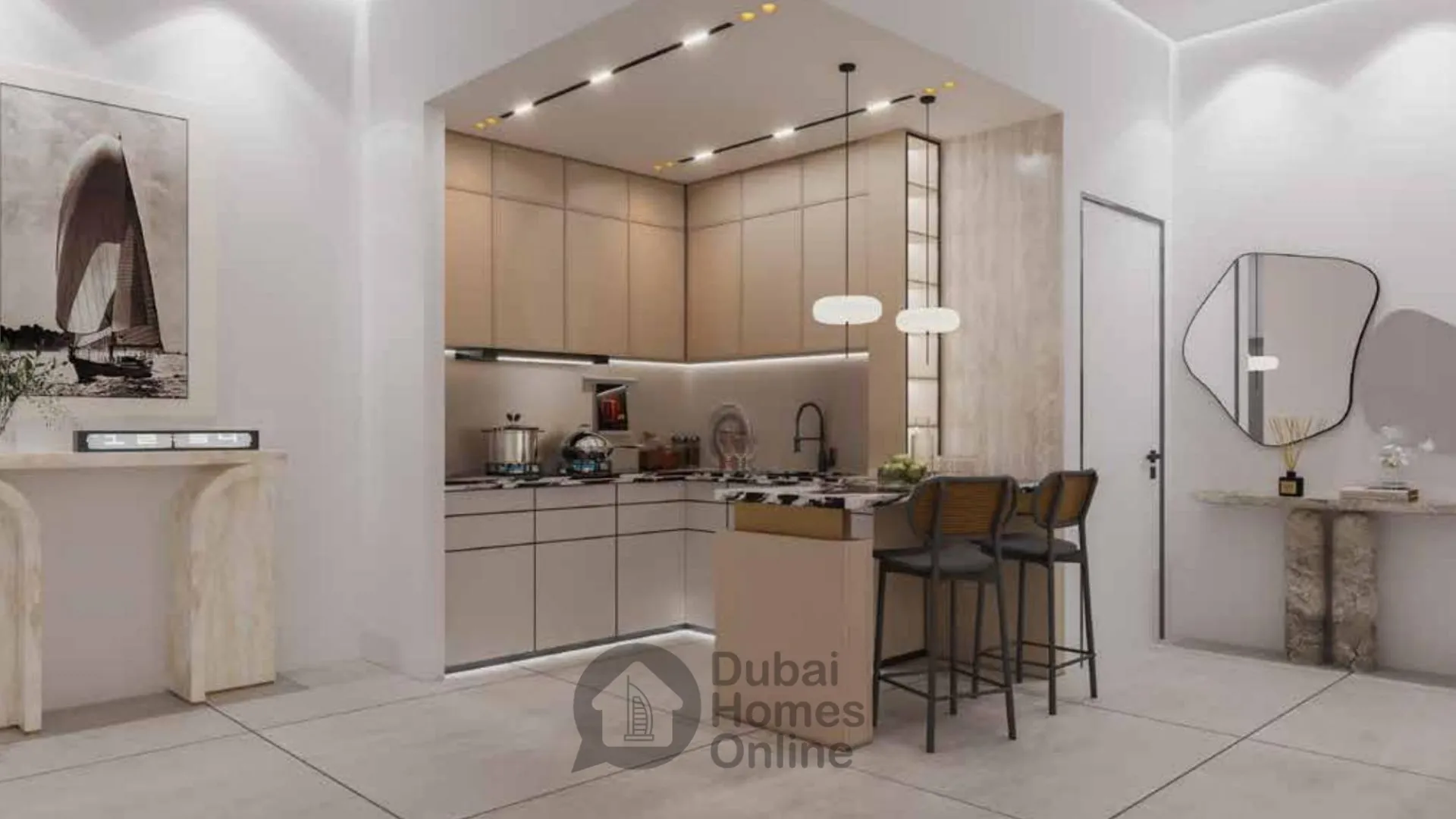 شقق أوم 99 السكنية من شركة إيه جي للتطوير العقاري للبيع في دبي لاند