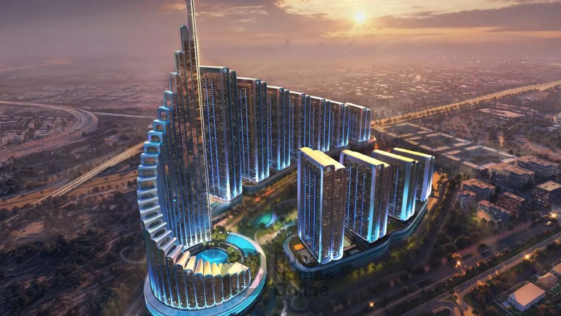 Vision Iconic By Binghatti at Mercedes-Benz Places Binghatti City Dubai