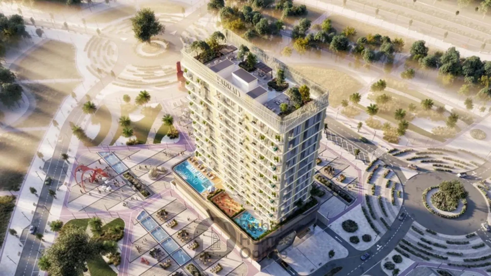 Celesto 3 Apartments By Tarrad For Sale at Dubai Land Residence Complex