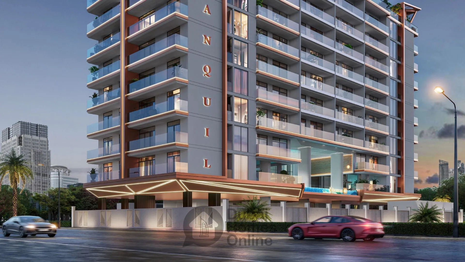 Blossom 40 Apartments by Tranquil Infra at Majan Dubai