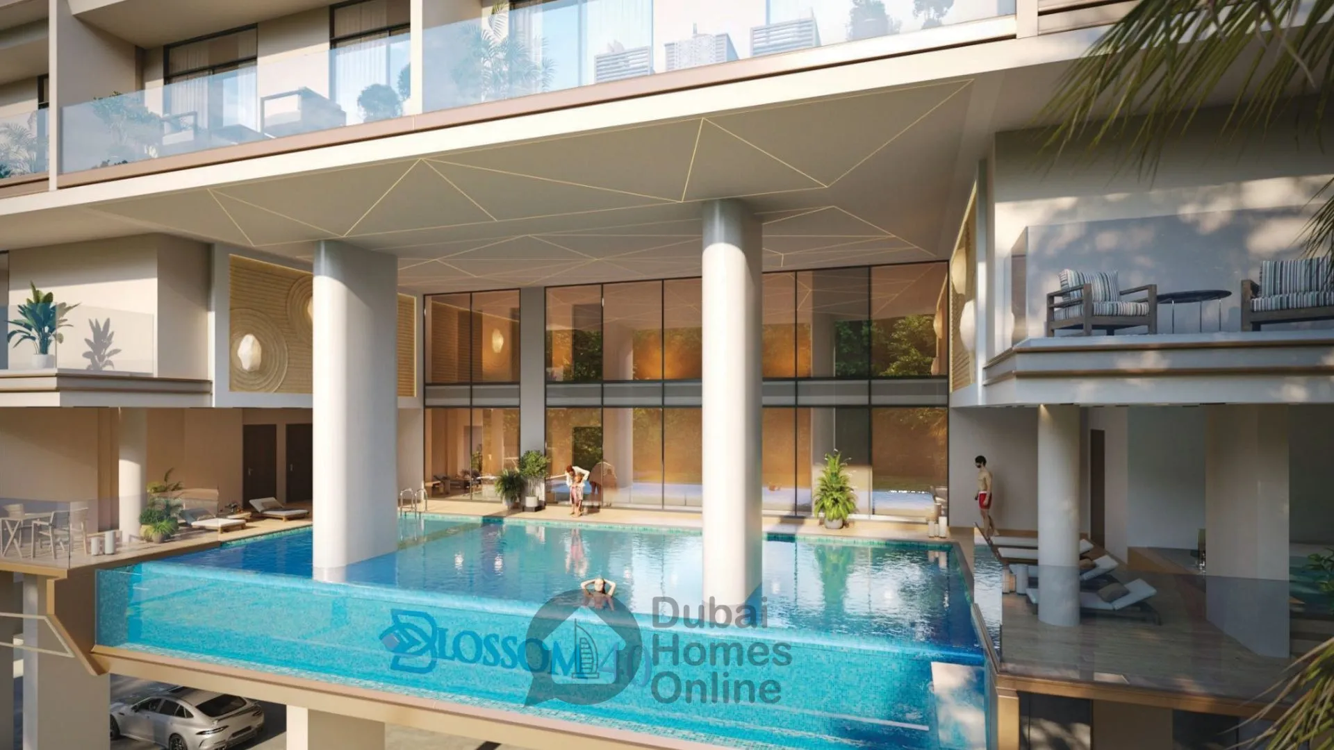 Blossom 40 Apartments by Tranquil Infra at Majan Dubai