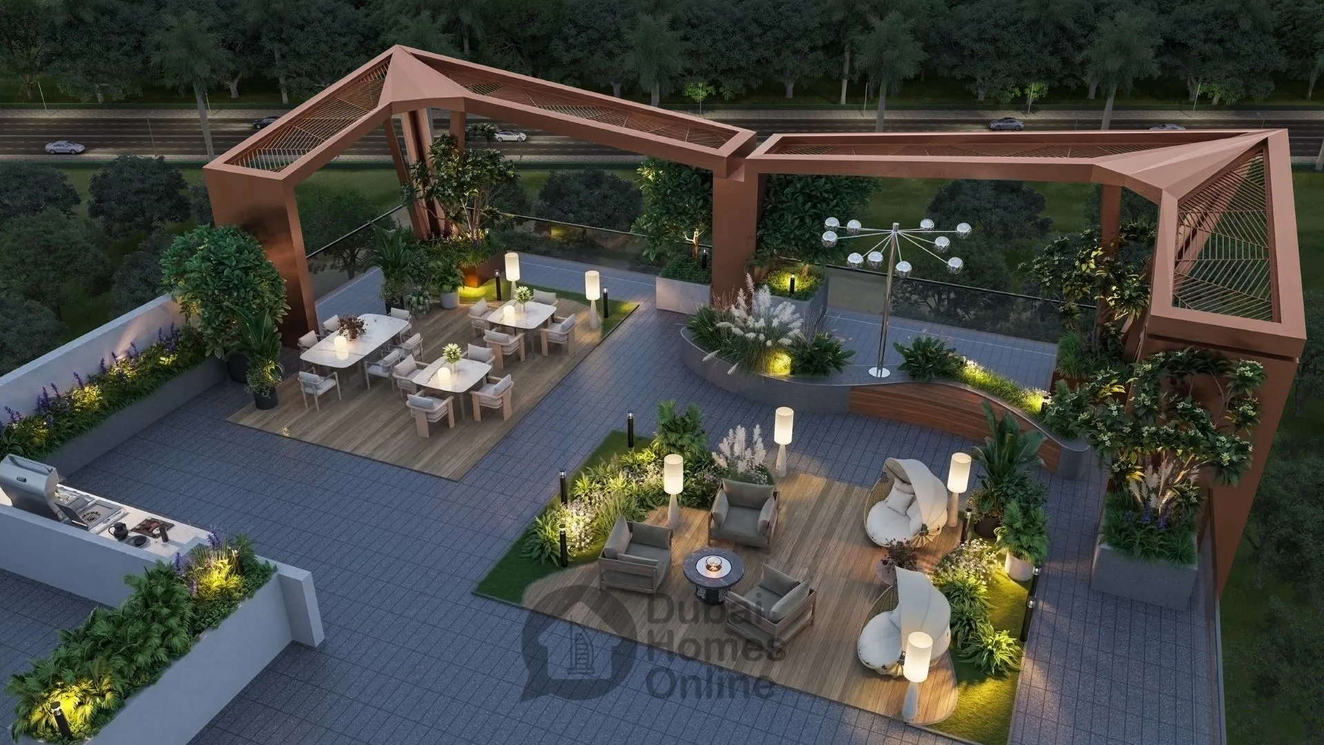 Blossom 40 Apartments by Tranquil Infra at Majan Dubai