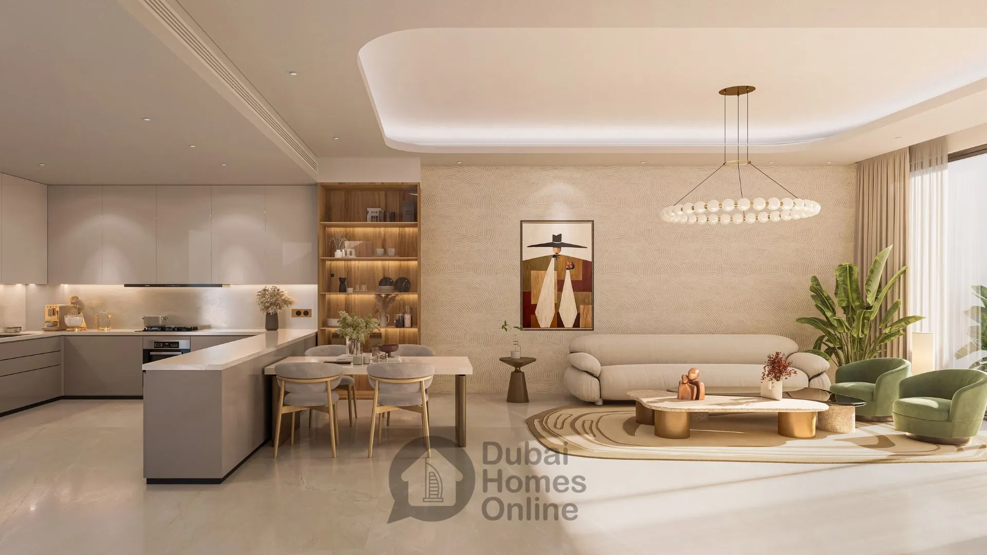 Blossom 40 Apartments by Tranquil Infra at Majan Dubai