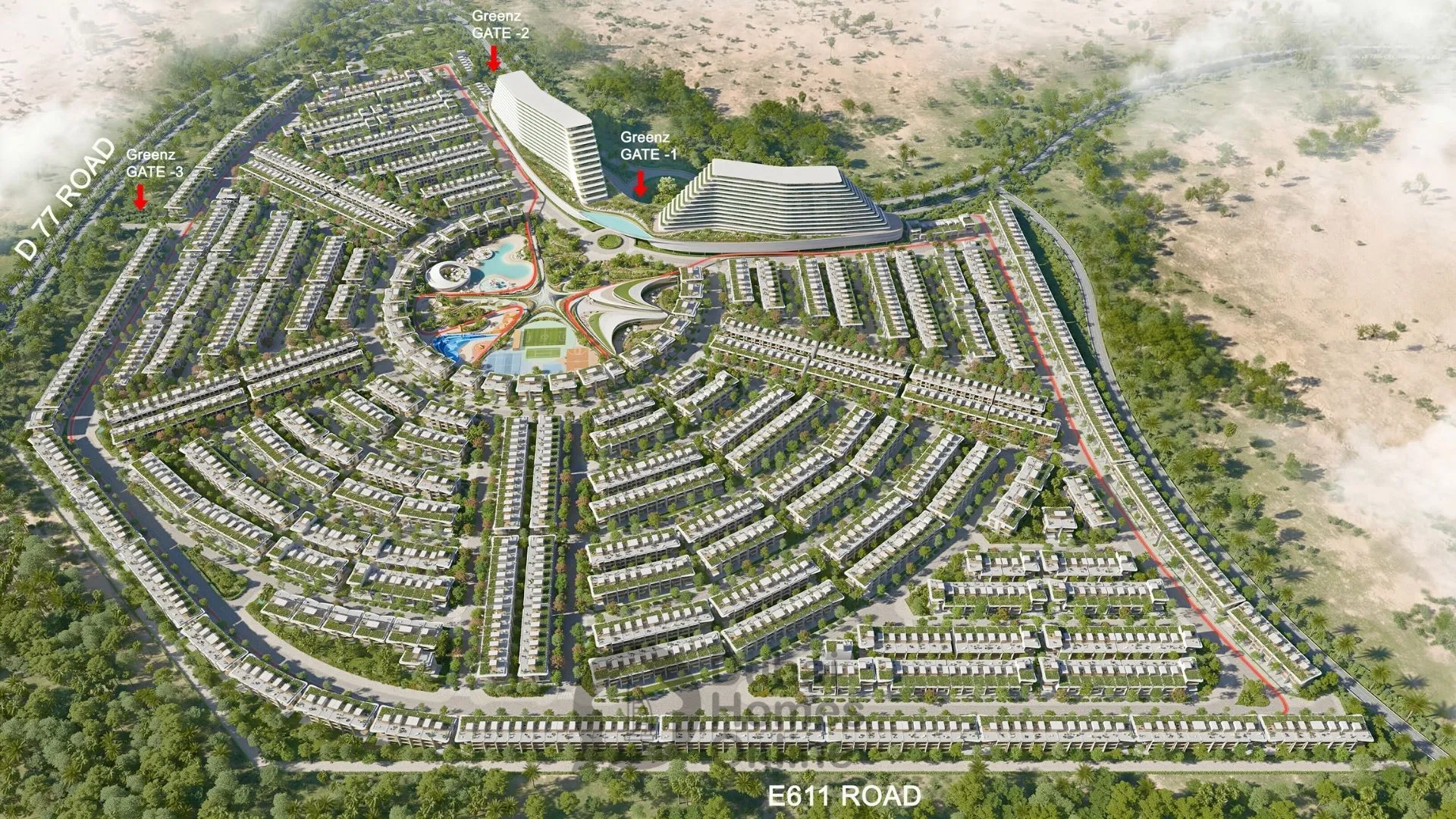 Greenz by Danube For Sale in Dubai Silicon Oasis