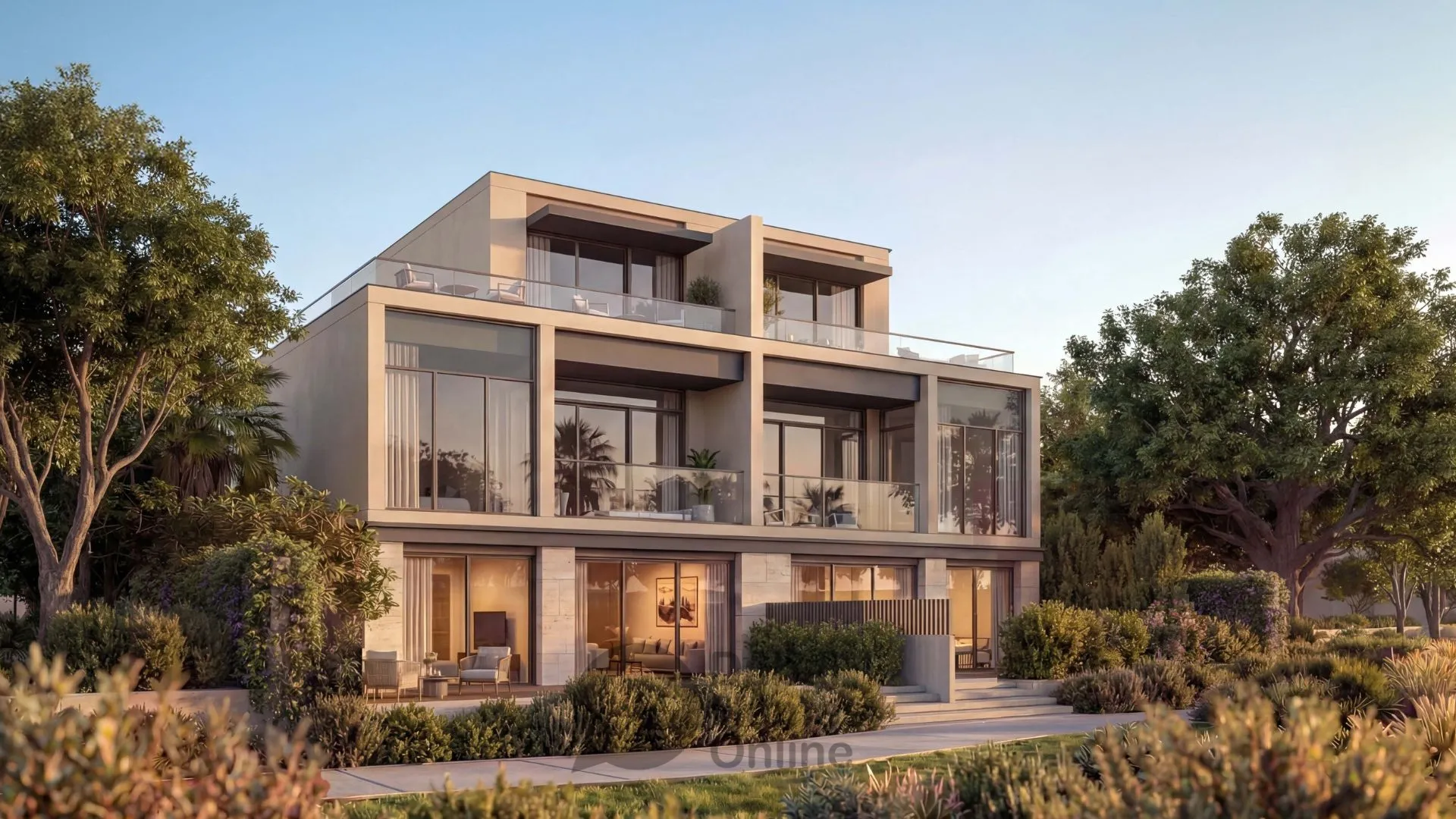 تاون هاوس للبيع في مشروع ذا تيراسز بمدينة شوبا في أبوظبي