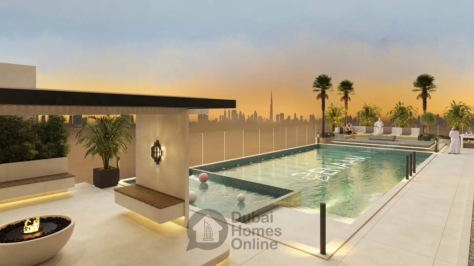 Azra Residence By Enaam in Dubai Land Residence Complex