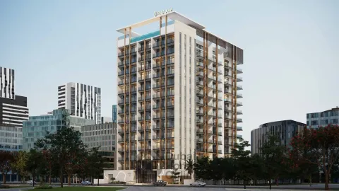 Azra Residence By Enaam in Dubai Land Residence Complex