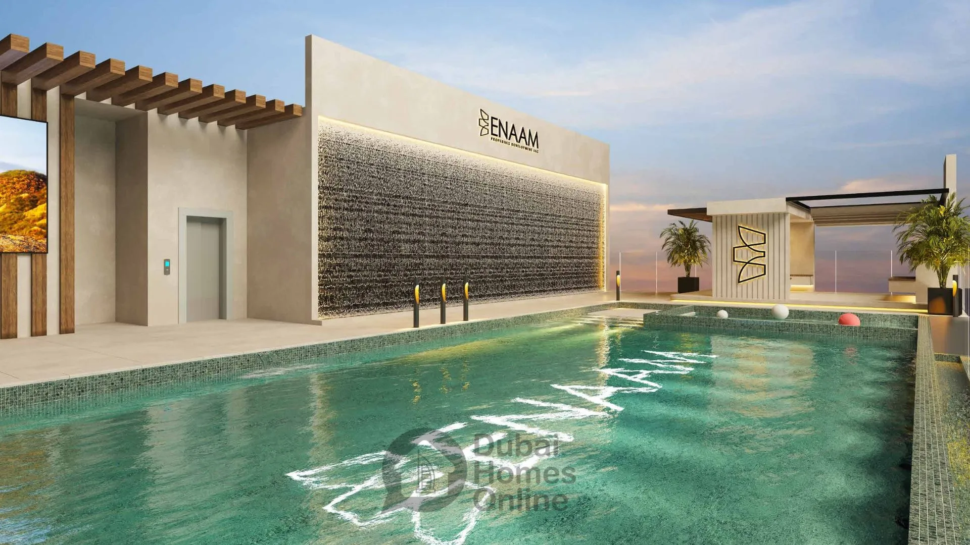 Azra Residence By Enaam in Dubai Land Residence Complex