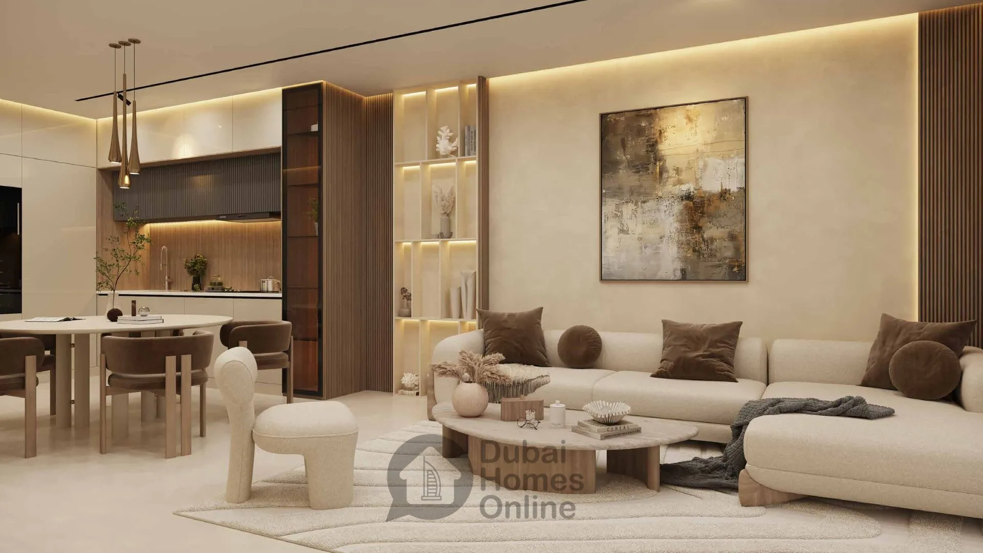 Azra Residence By Enaam in Dubai Land Residence Complex