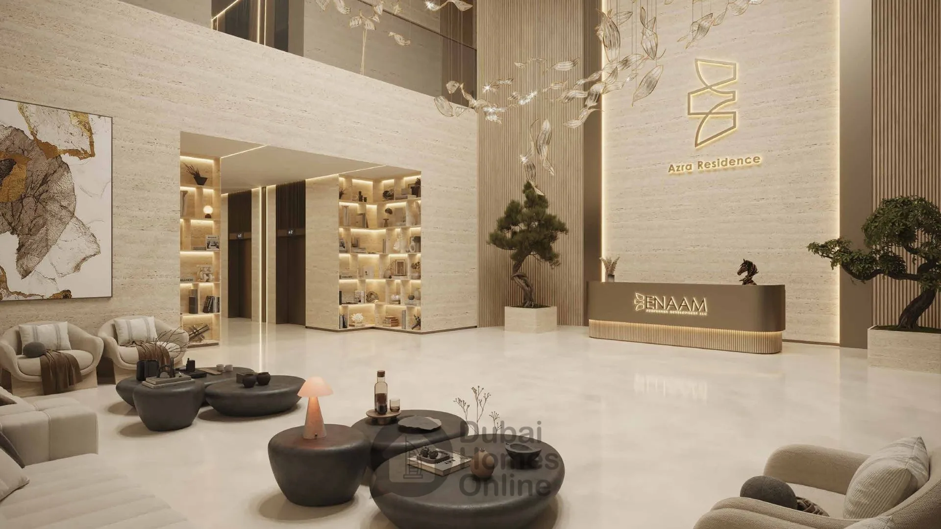 Azra Residence By Enaam in Dubai Land Residence Complex