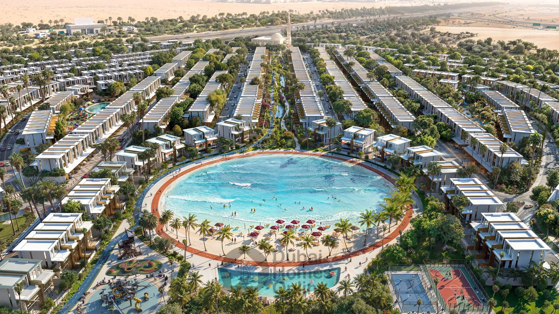 Tilal Binghatti Villas | The Dunes Villas For Sale in Dubai