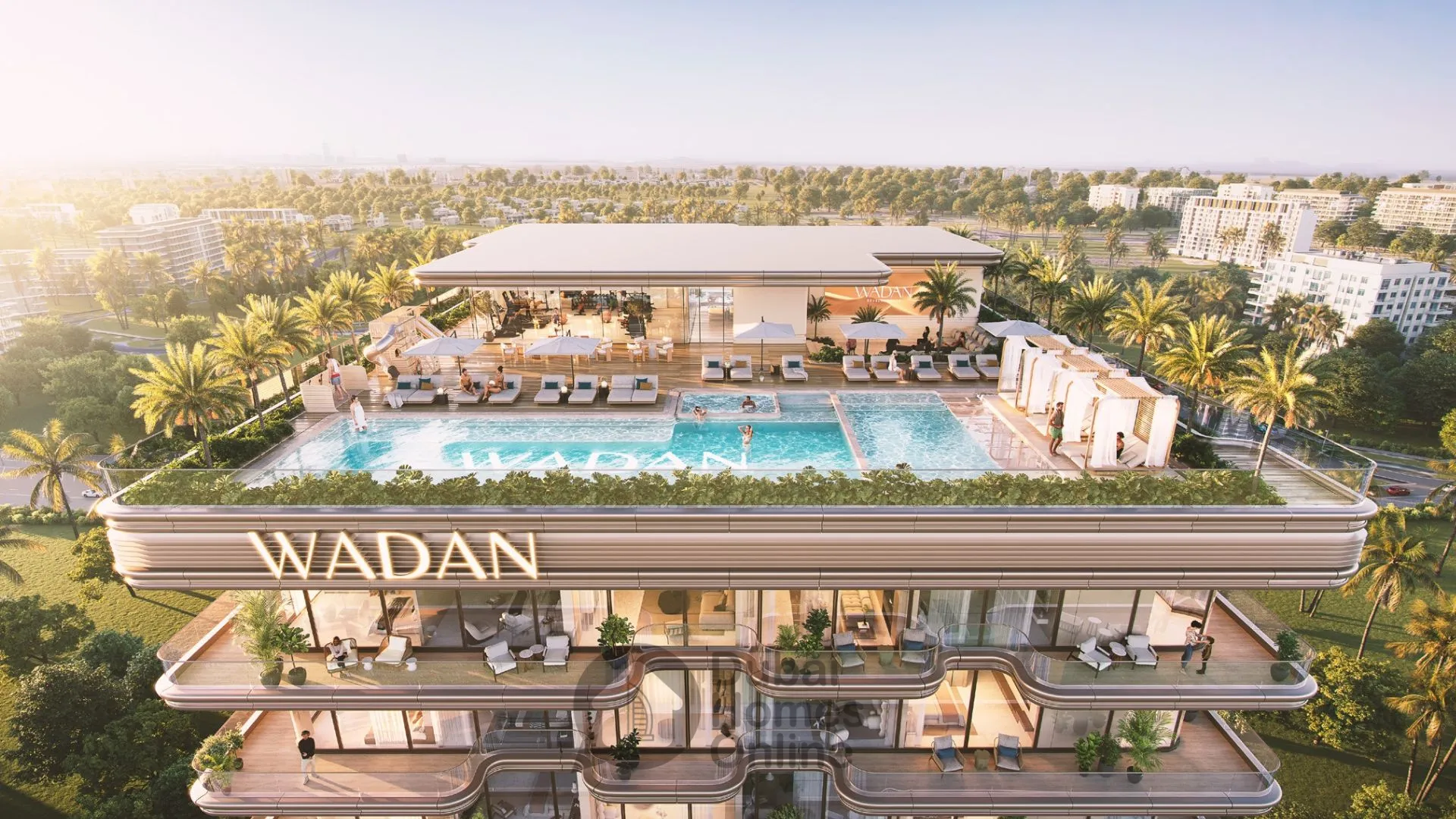 Seraph Apartments By Wadan in Dubai Land Residence Complex
