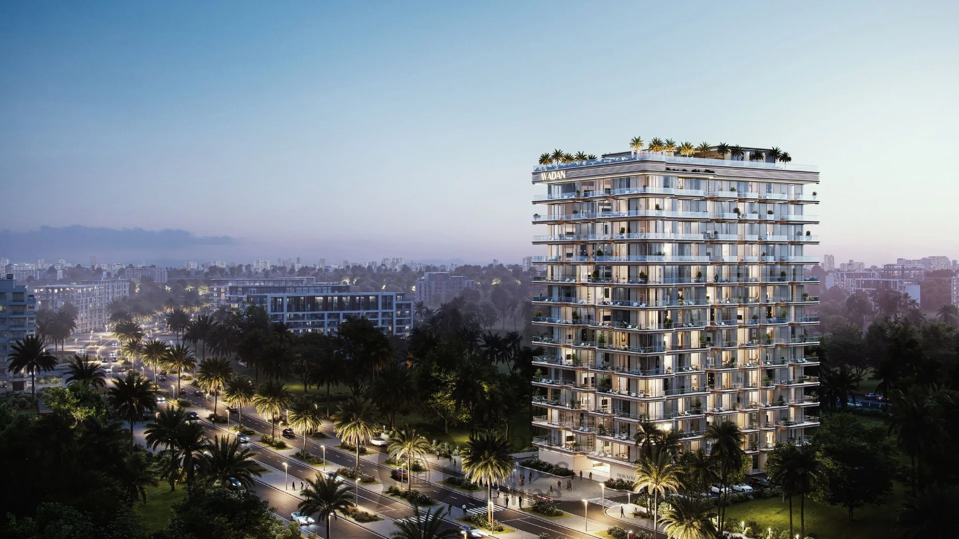 Seraph Apartments By Wadan in Dubai Land Residence Complex