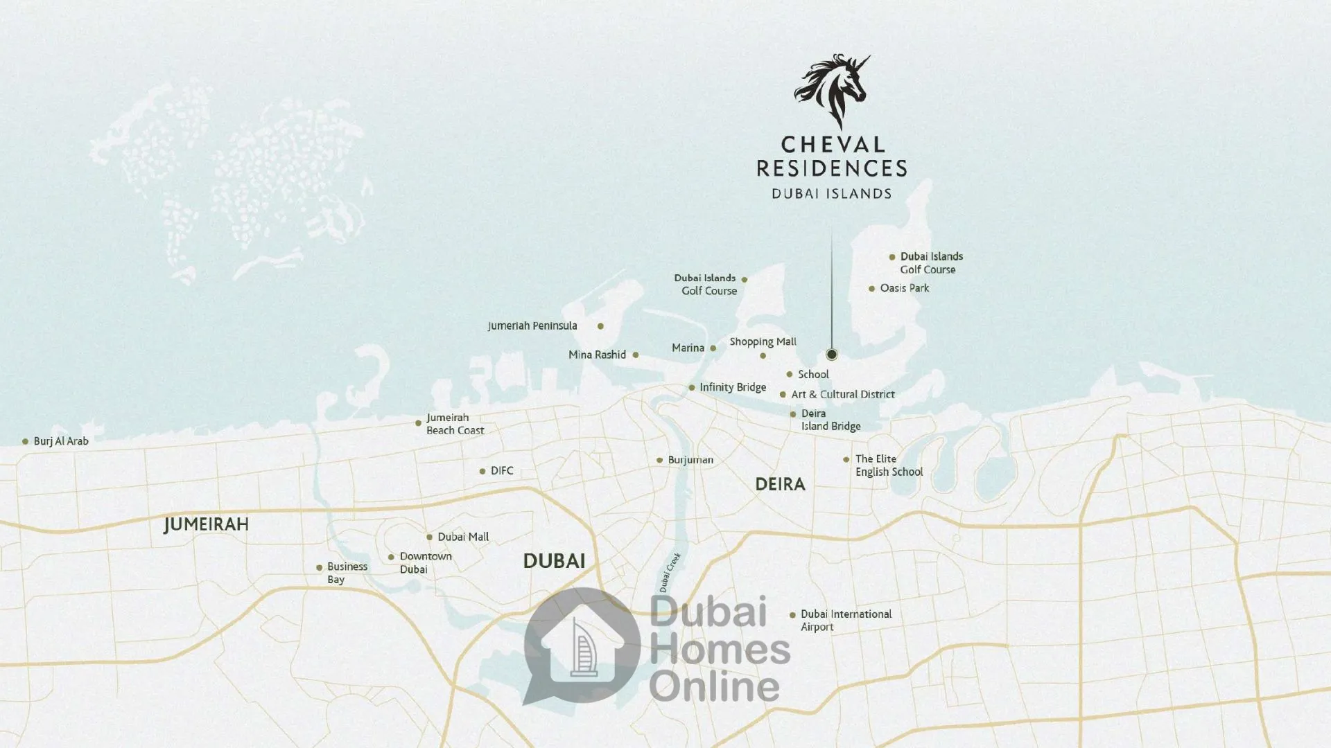 Cheval Residences By Avenew For Sale at Dubai Islands
