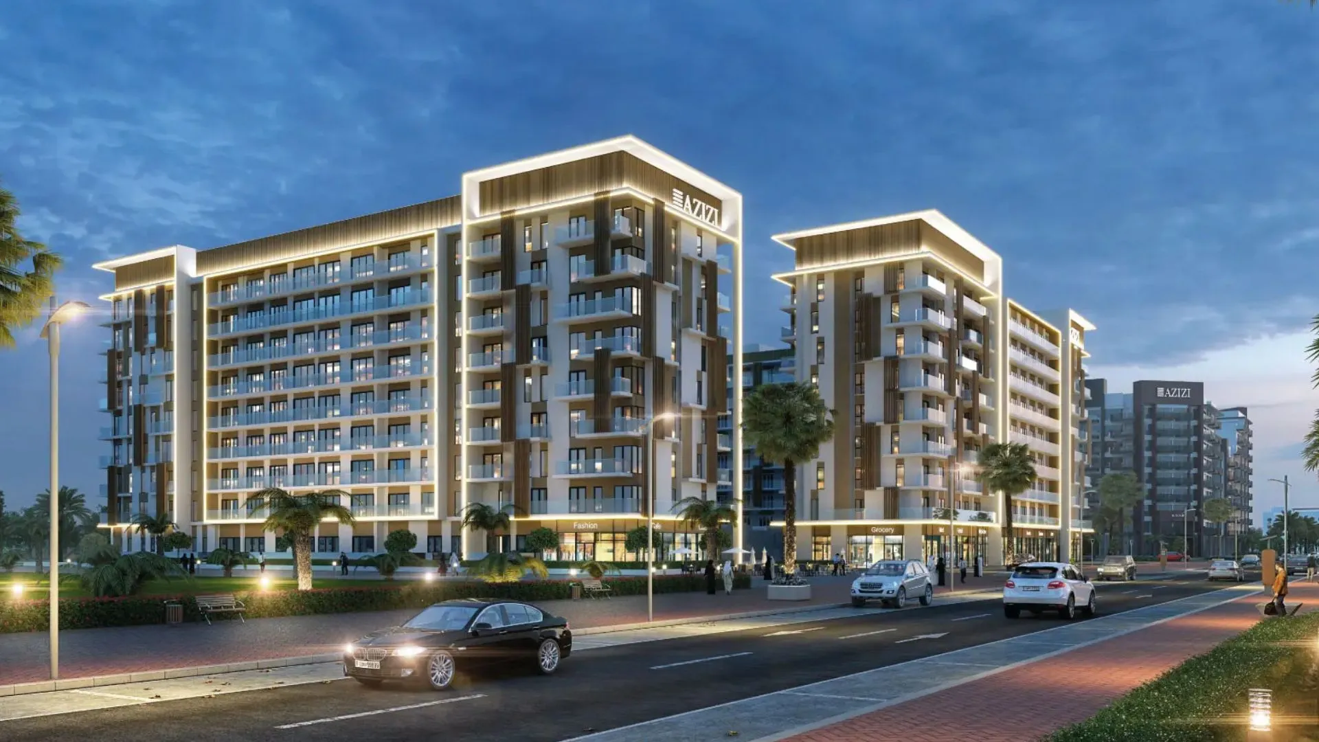 Vollständig fertiggestelltes Studio zum Verkauf in Beach Oasis 2 von Azizi in Dubai Studio City