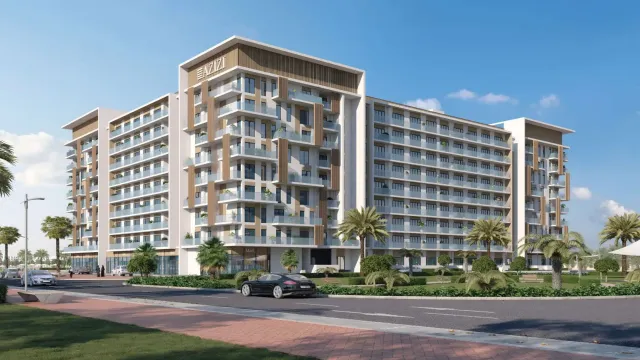 Полностью готовая студия на продажу в Beach Oasis 2 от Azizi в Dubai Studio City
