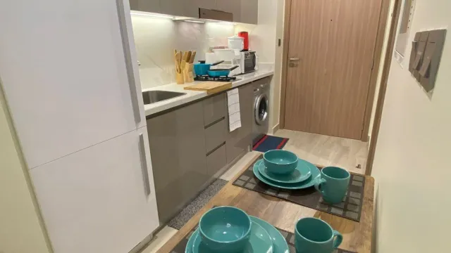 Эксклюзивная студия с полной меблировкой на продажу в Azizi Farhad Residence, Аль-Джаддаф