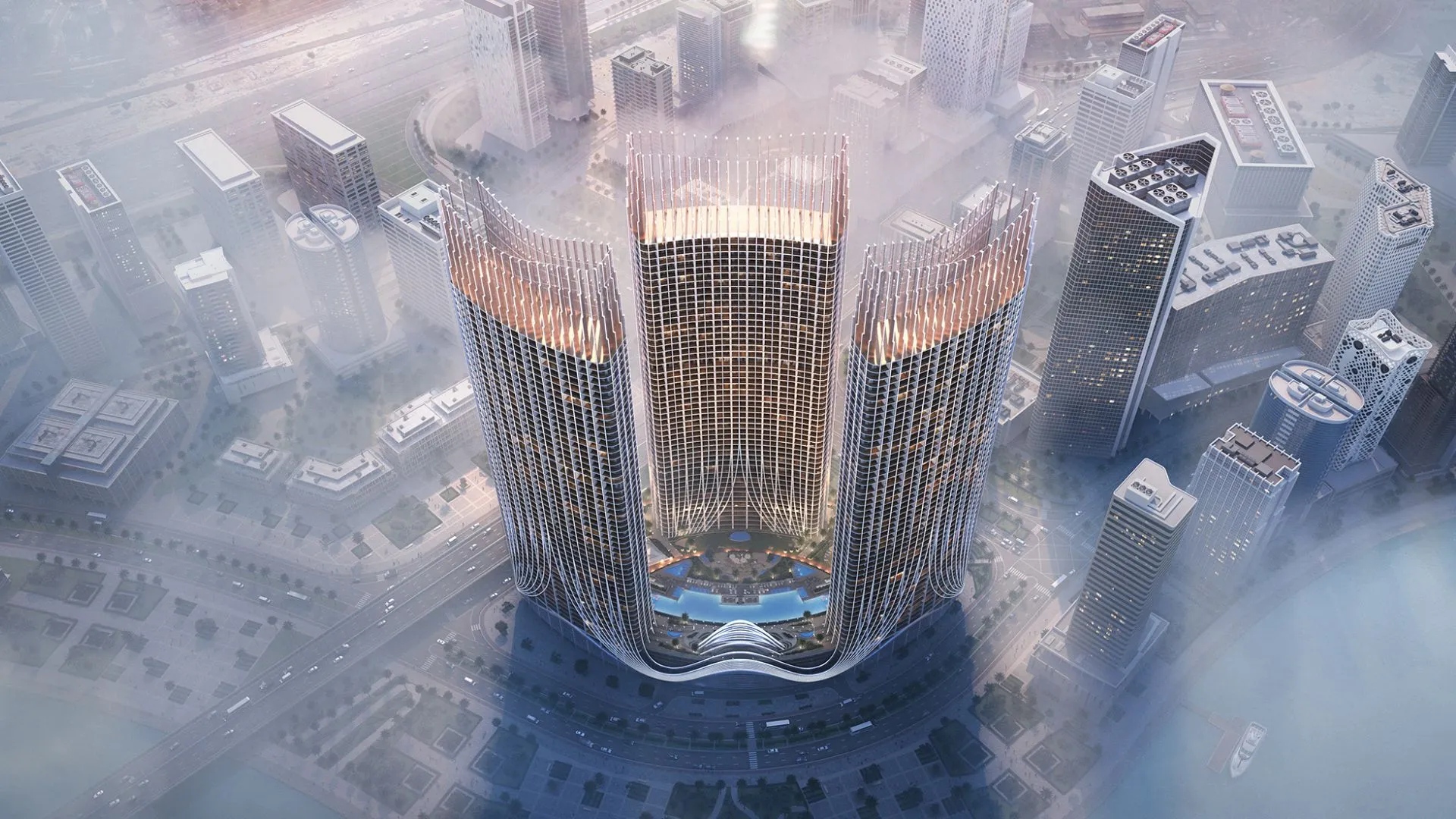 Exklusives Studio zum Verkauf im Binghatti Skyrise B, Business Bay – Blick auf den Kanal & Burj Khalifa