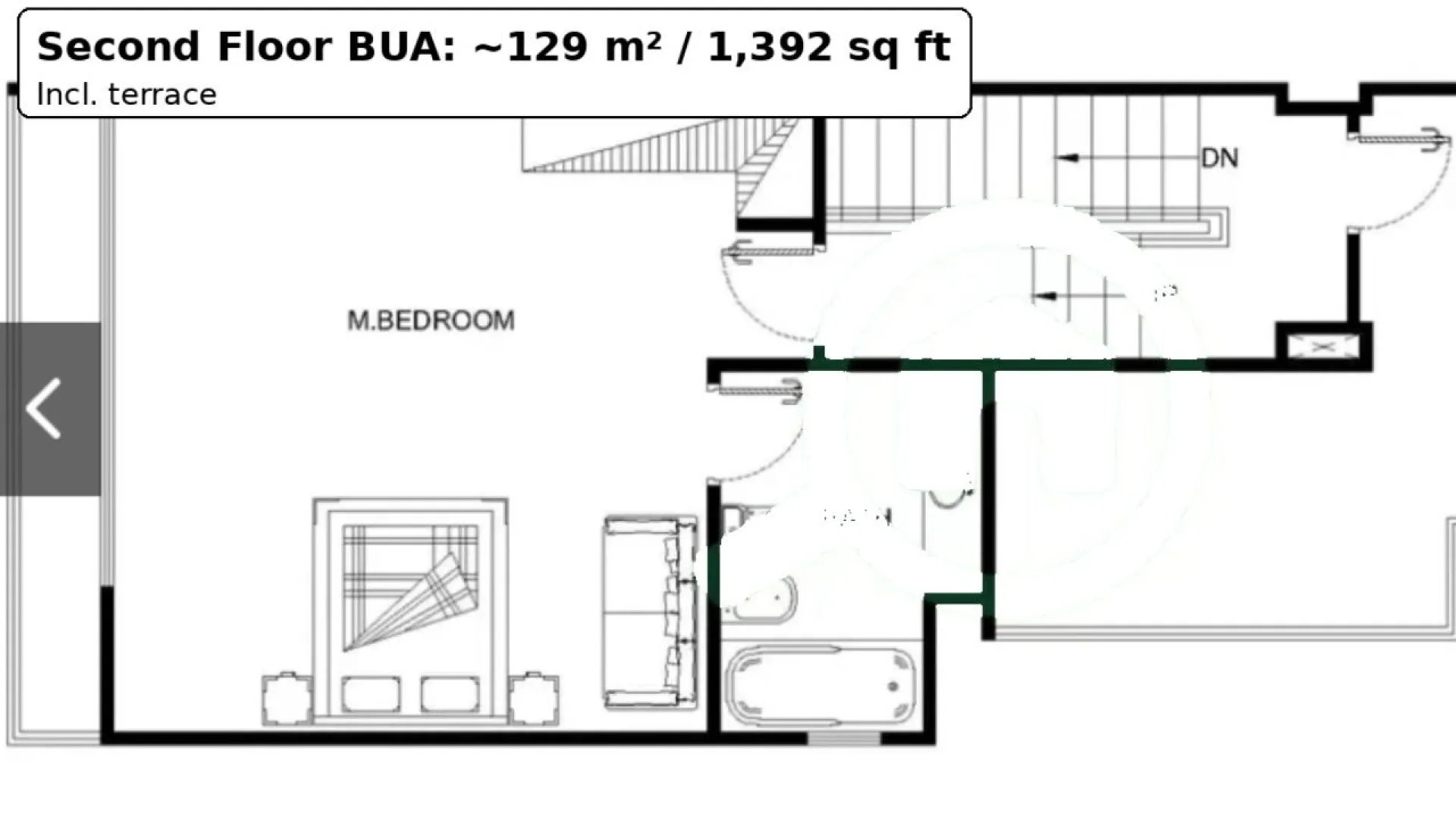Exklusive 3-Zimmer-Eckvilla mit privatem Garten zum Verkauf in Oasis Villas, JVC