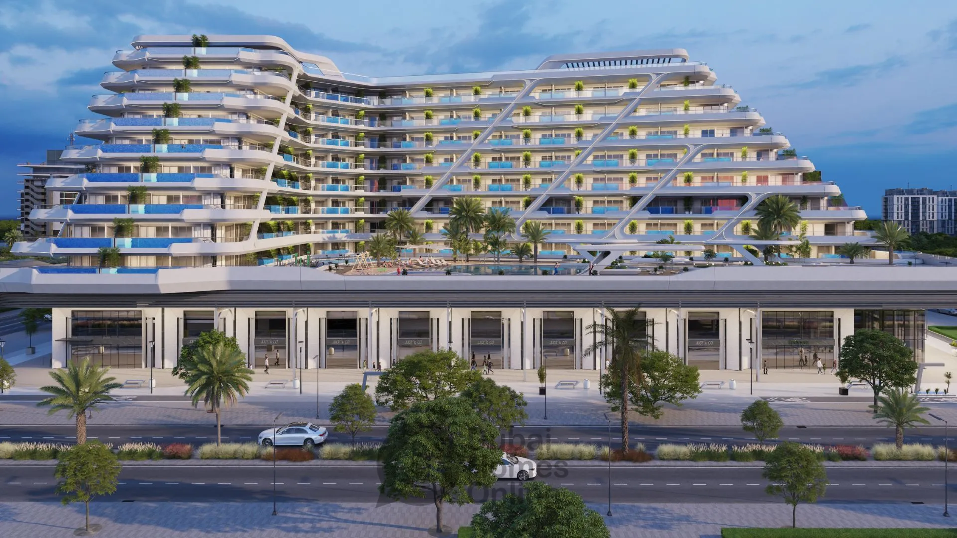 پروژه سمانا میکونوس سیگنچر از سمانا در منطقه ارجان دبی