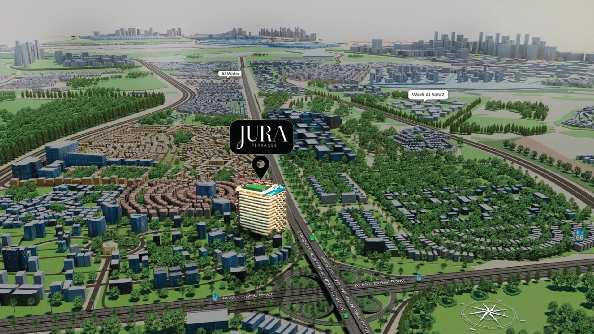 Jura Terraces by Majid at Dubai Land Residence Complex - Prices, Payment Plan & Units