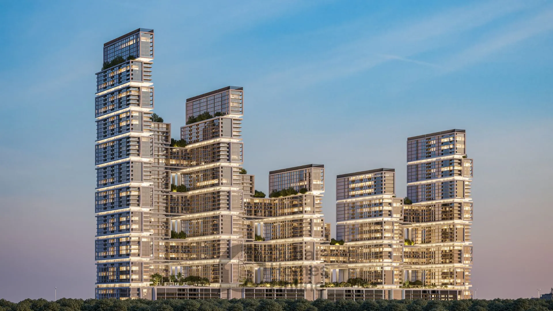 شوبا ون من مجموعة شوبا في شوبا هارتلاند في مدينة محمد بن راشد بدبي