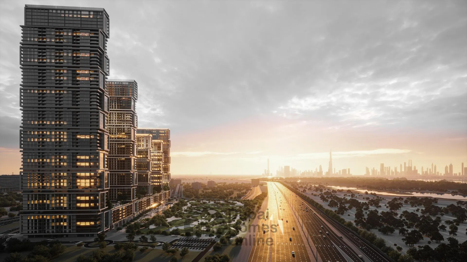 شوبا ون من مجموعة شوبا في شوبا هارتلاند في مدينة محمد بن راشد بدبي