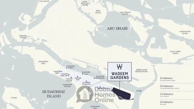 Wadeem Gardens by Modon at Hudayriyat Island - Prices, Payment Plan & Units