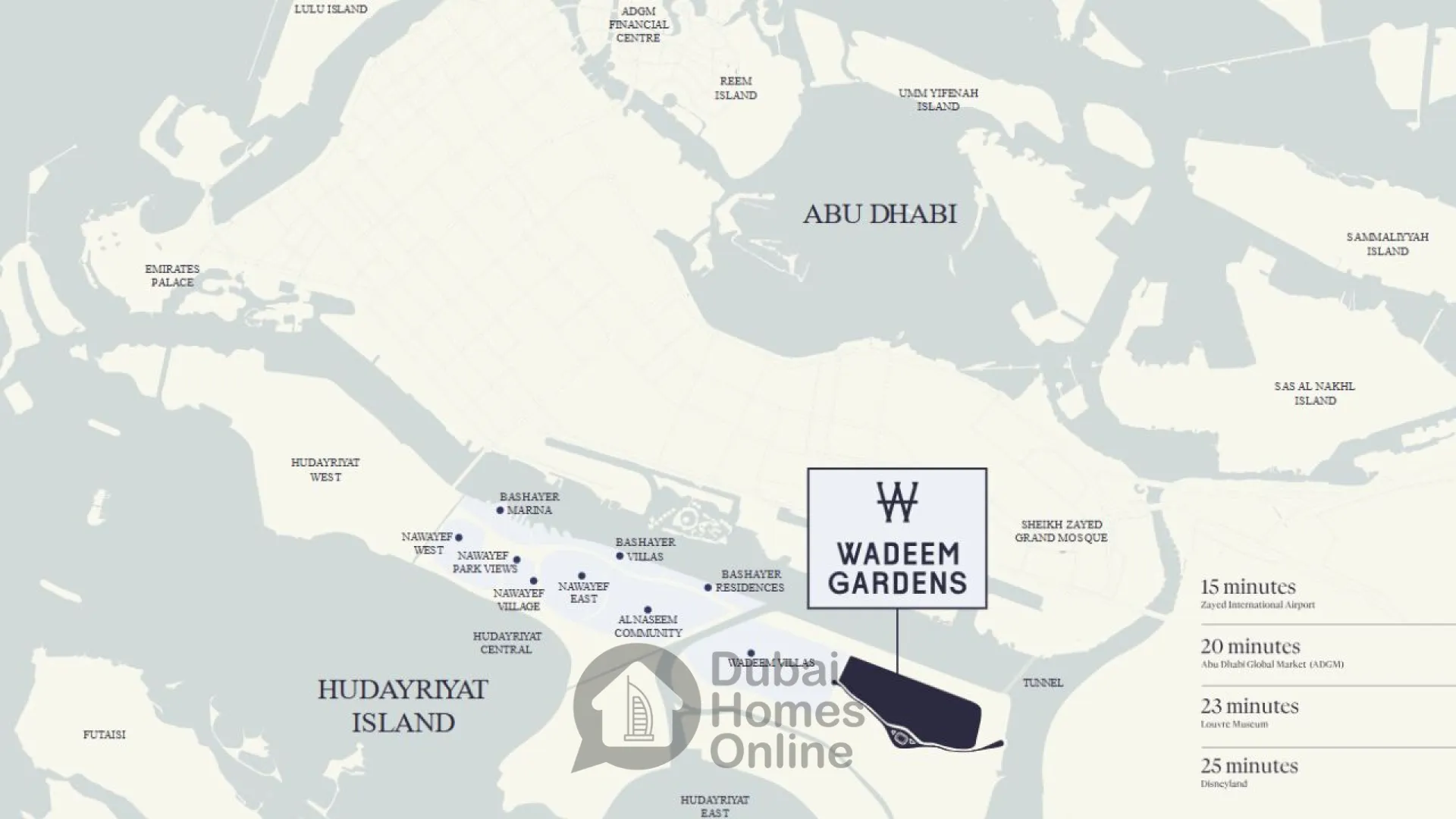 Wadeem Gardens by Modon at Hudayriyat Island - Prices, Payment Plan & Units