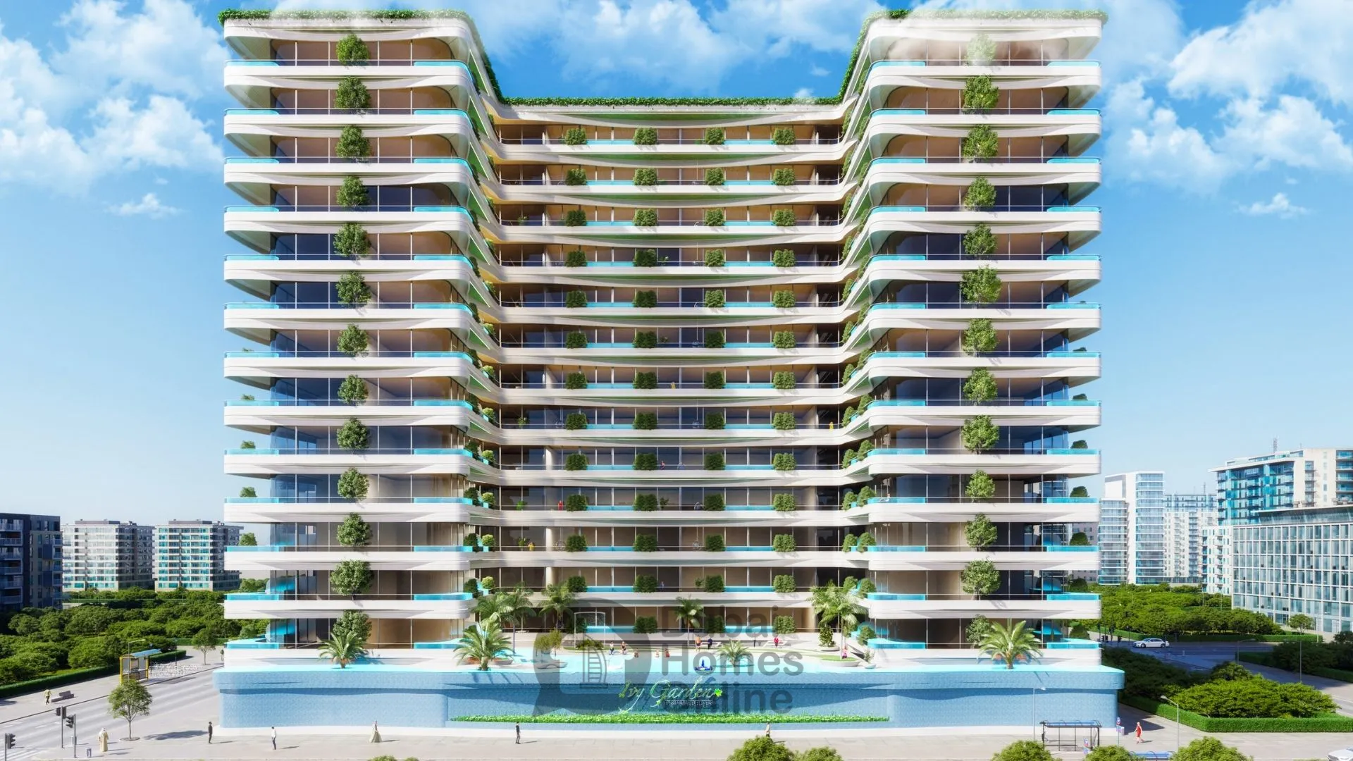 IVY Gardens Apartments for sale By Samana Developers at Dubai Residence Complex