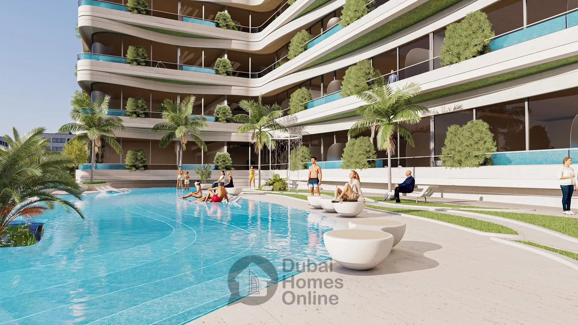 IVY Gardens Apartments for sale By Samana Developers at Dubai Residence Complex