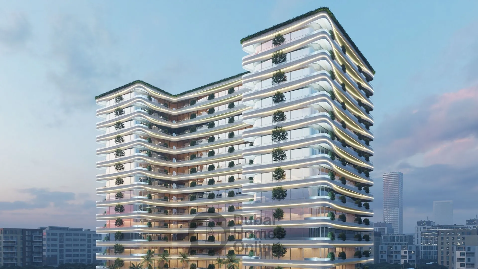 IVY Gardens Apartments for sale By Samana Developers at Dubai Residence Complex