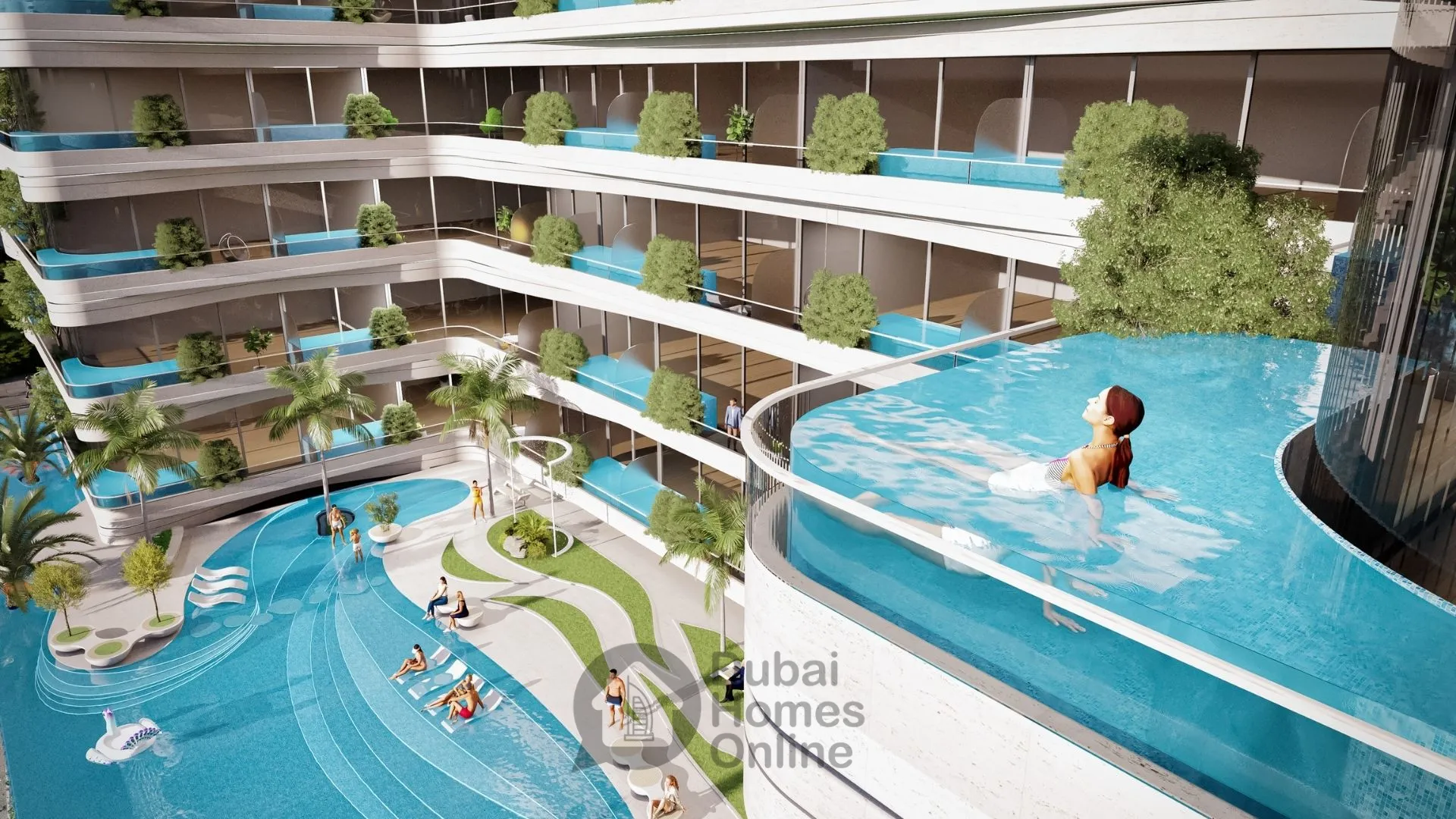 IVY Gardens Apartments for sale By Samana Developers at Dubai Residence Complex