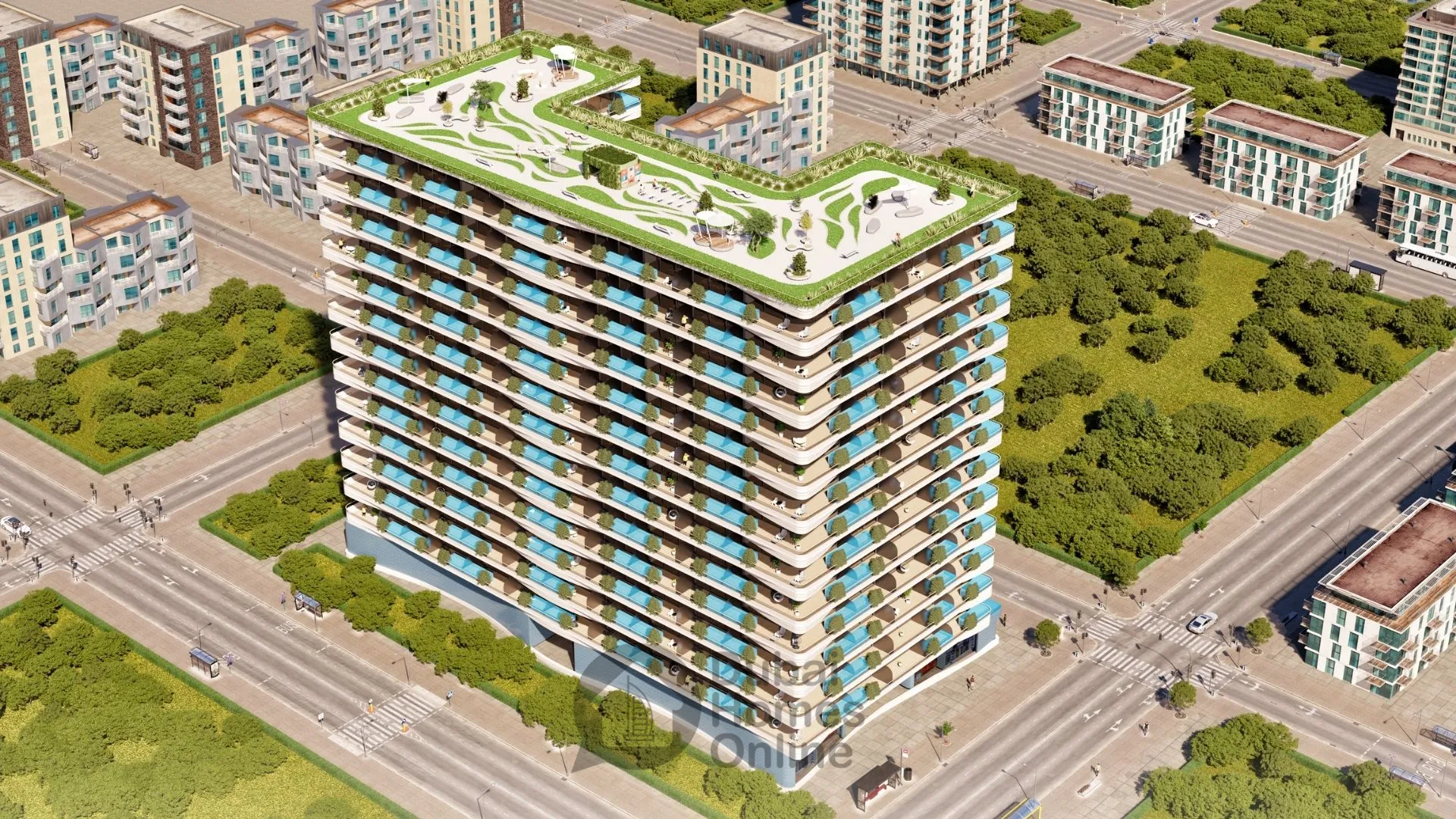 IVY Gardens Apartments for sale By Samana Developers at Dubai Residence Complex