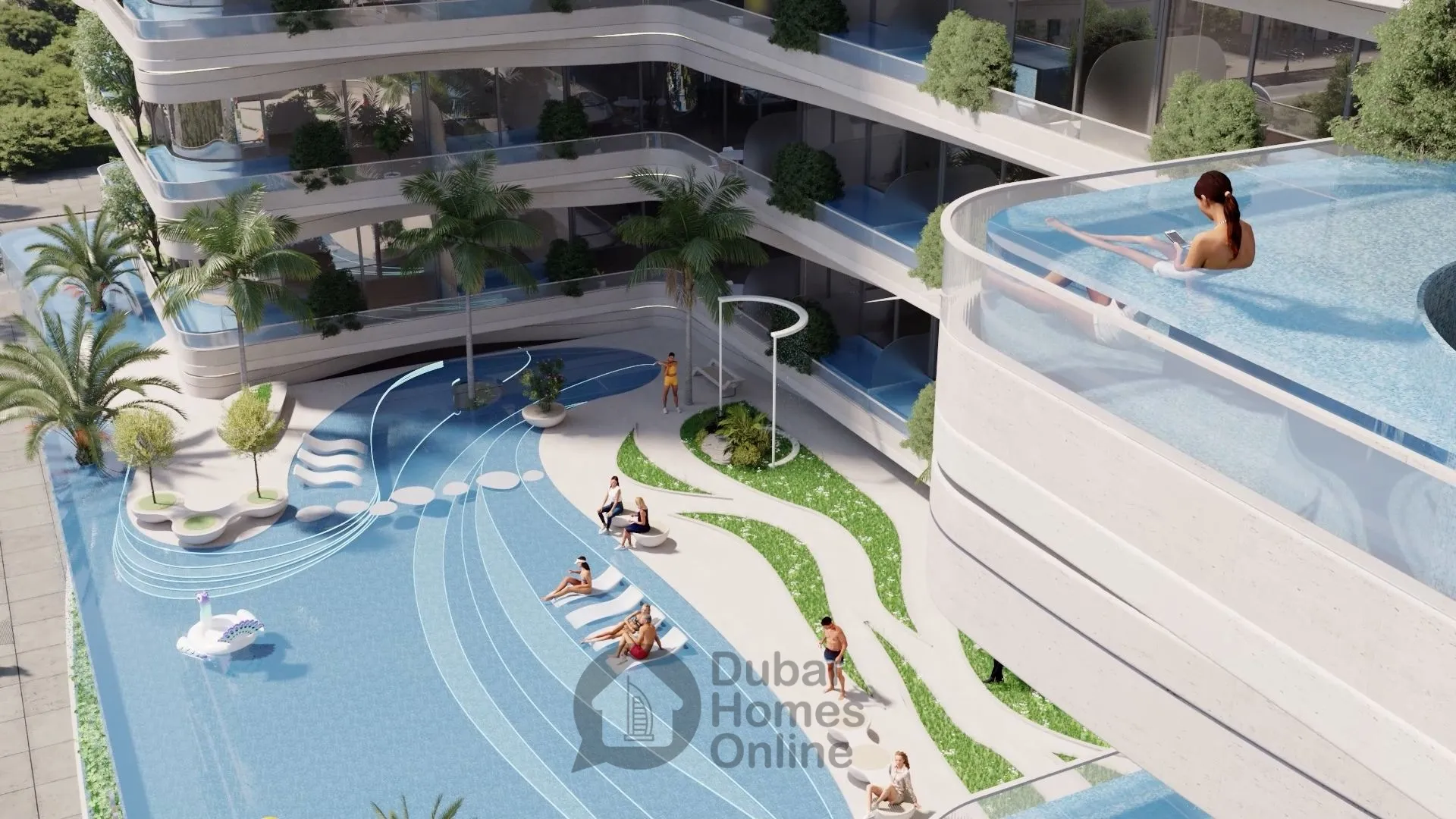 IVY Gardens Apartments for sale By Samana Developers at Dubai Residence Complex