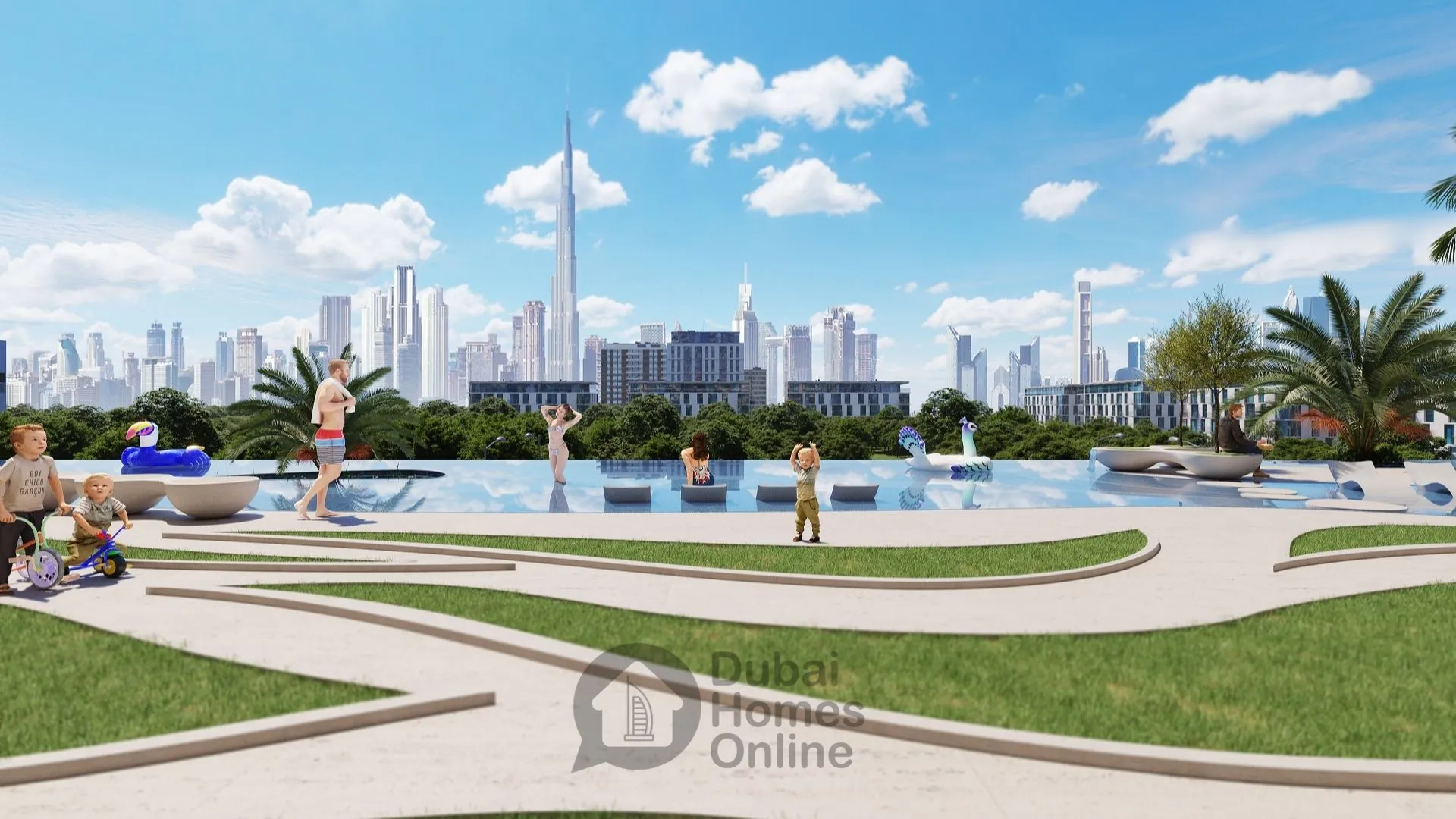 IVY Gardens Apartments for sale By Samana Developers at Dubai Residence Complex