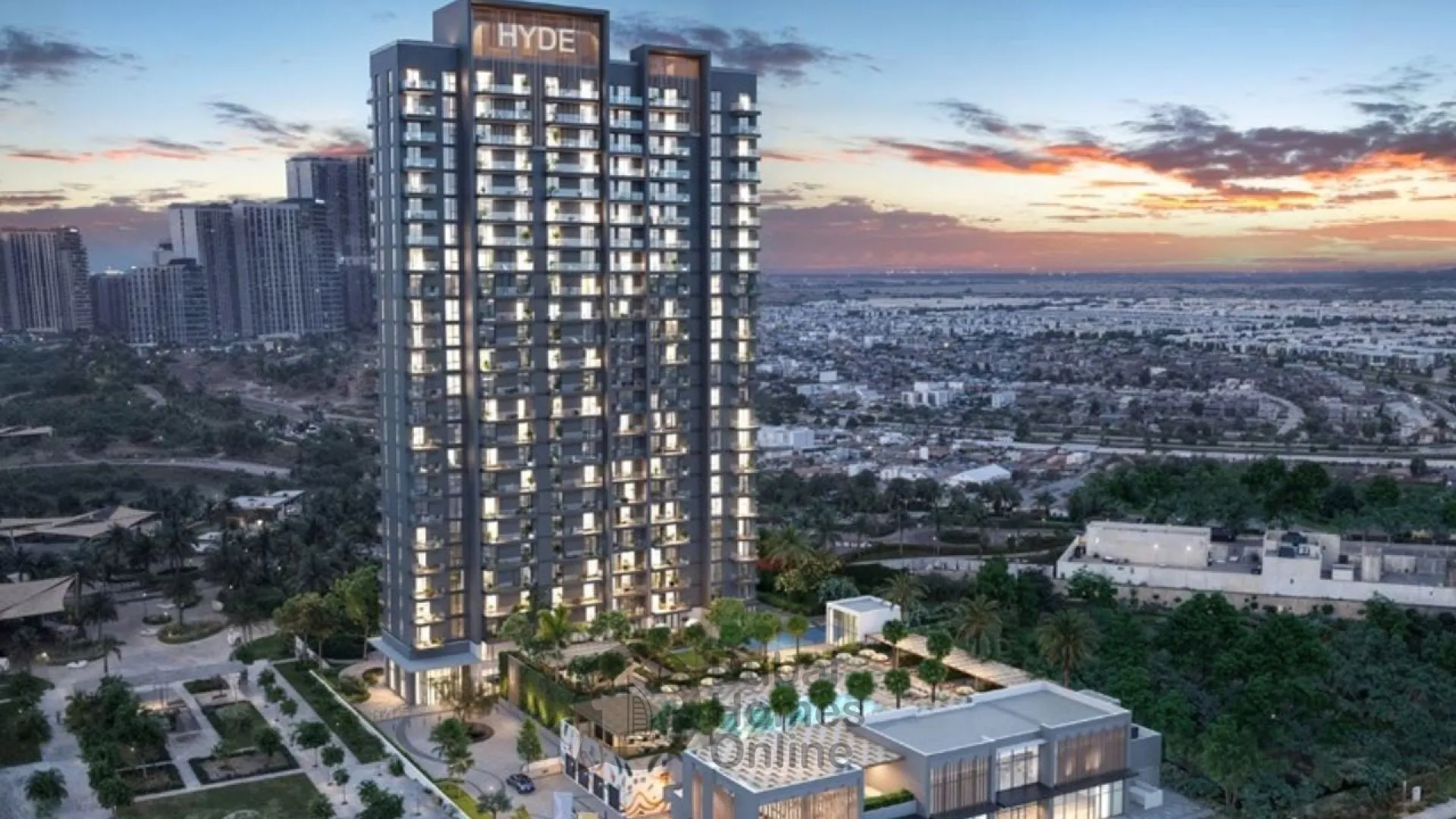 Hyde Residences Dubai Hills: Apartments for Sale in Dubai Hills Estate