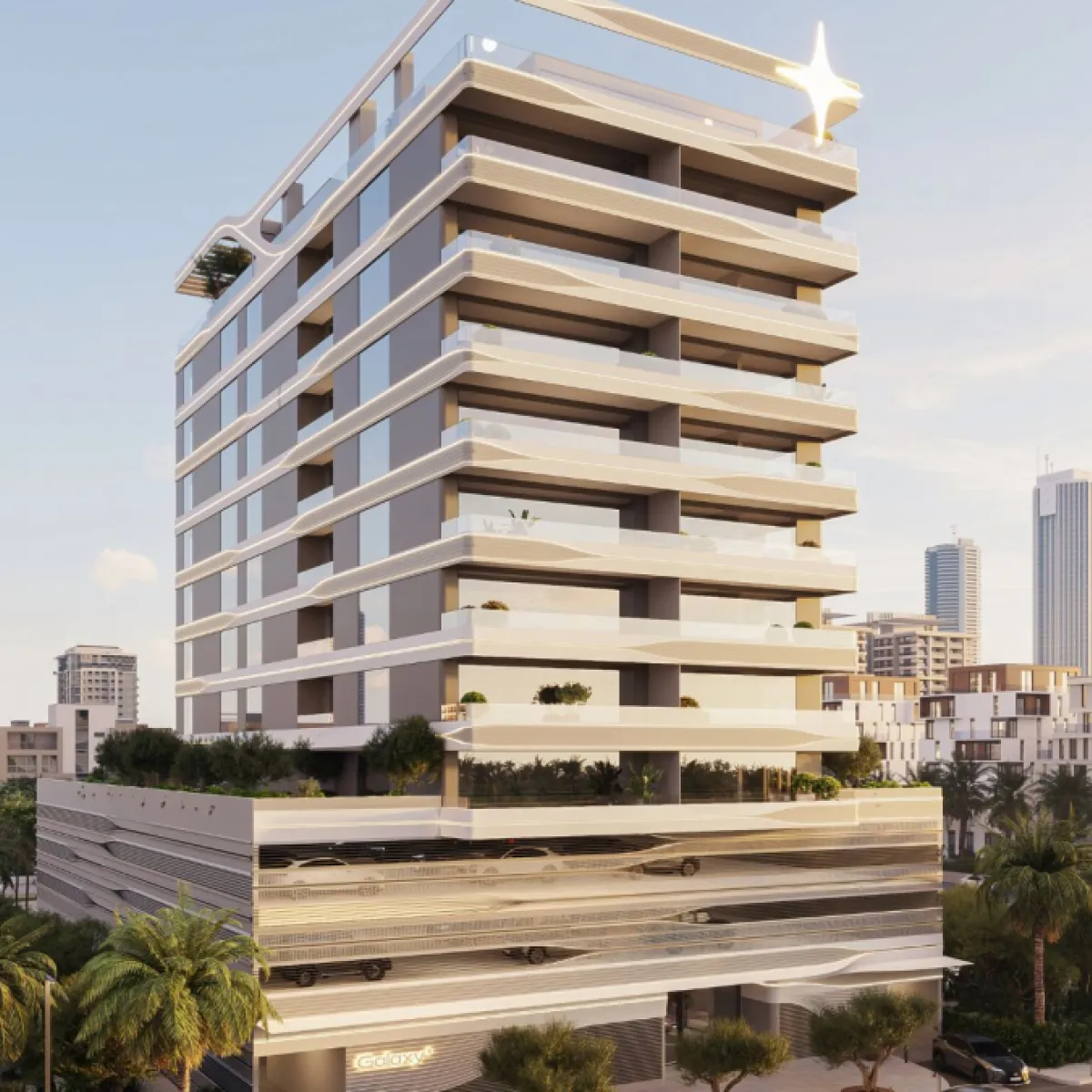 Jardin Astral By Galaxy Realty: Apartments For Sale at Jumeirah Garden City, Al Satwa, Dubai